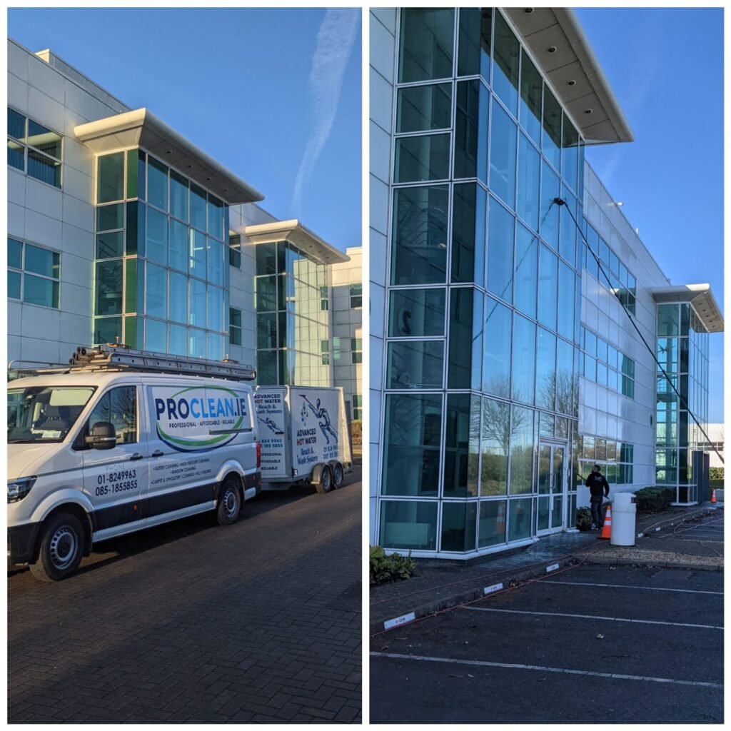 exterior building cleaning