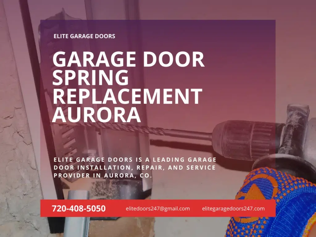 cost to replace garage door spring