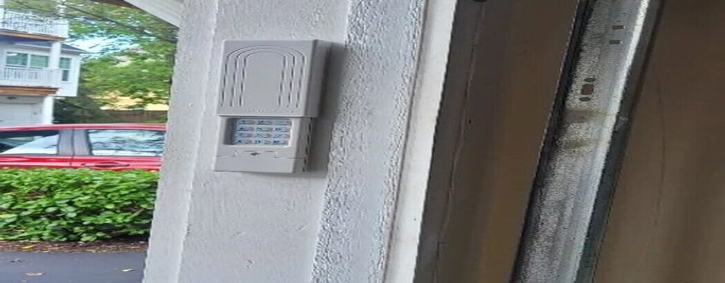 Garage door repair services.