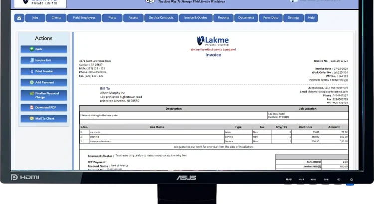 Appliance Repair Software