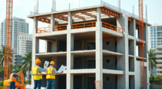 Building construction in Lagos