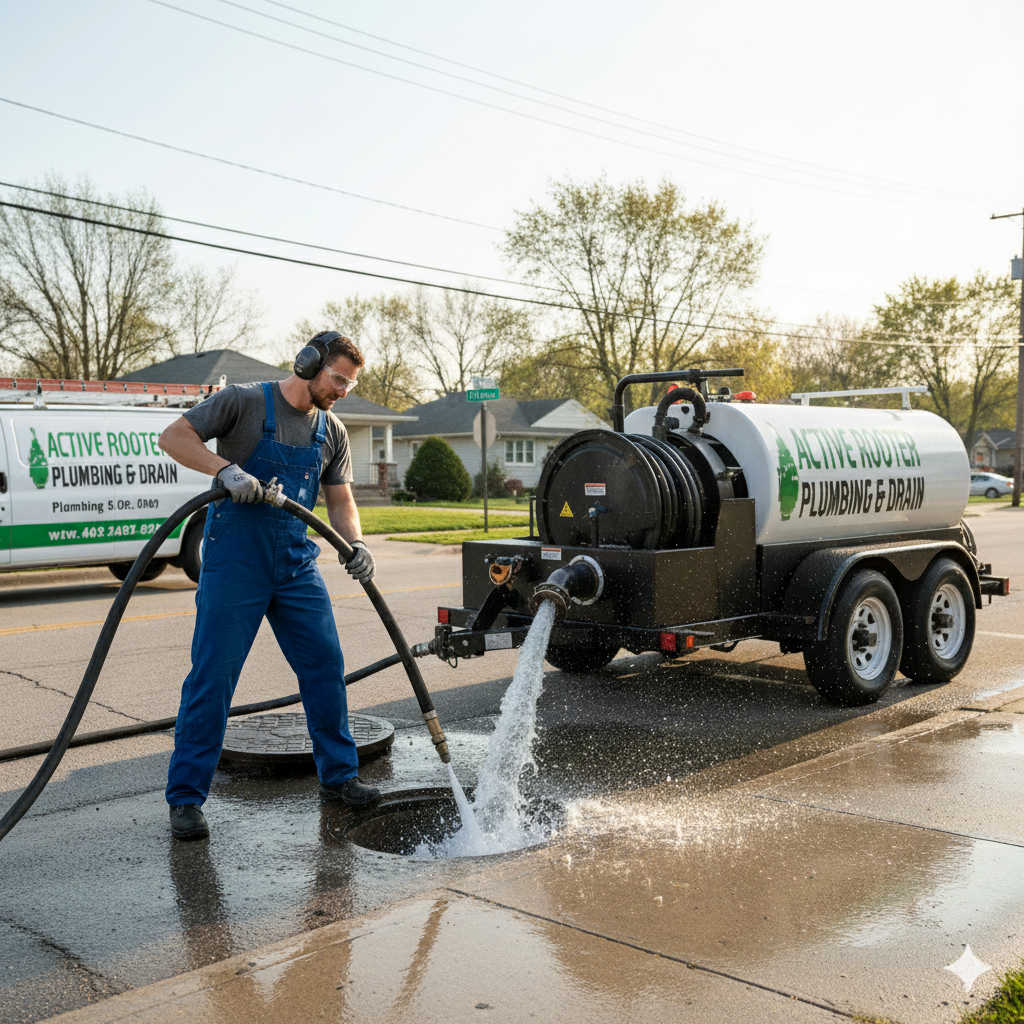 hydro jet drain cleanin