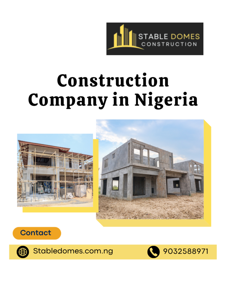 Construction Company in Nigeria