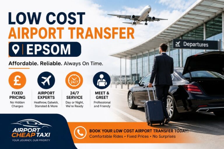 Affordable airport transfers service ad