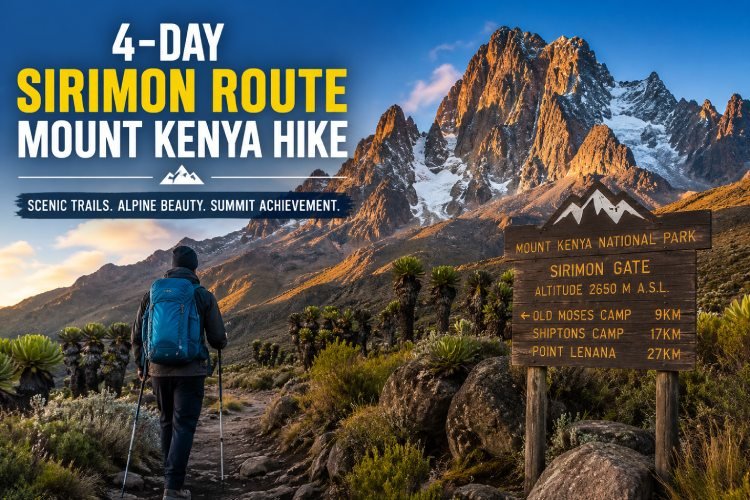 What to Expect on a 4-Day Mount Kenya Hike Through the Sirimon Route